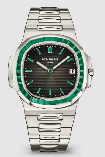 Patek Philippe Nautilus 5711 Platinum - Emerald 5711/113P-001 Replica Watch